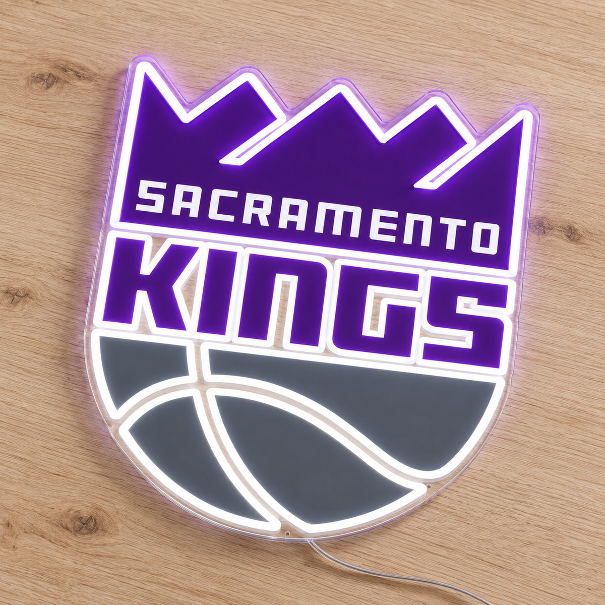 Sacramento Kings LED Neon Sign product photo 2