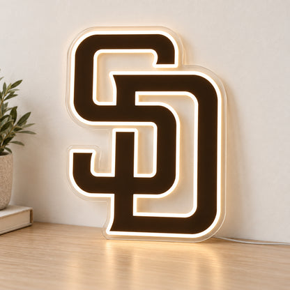 San Diego Padres LED Neon Sign product photo 2