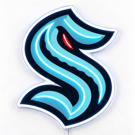 Seattle Kraken LED Neon Sign product photo 1