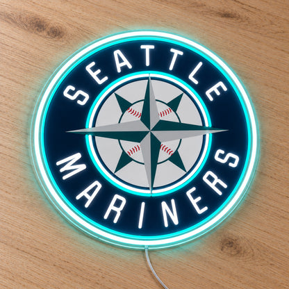 Seattle Mariners LED Neon Sign product photo 2