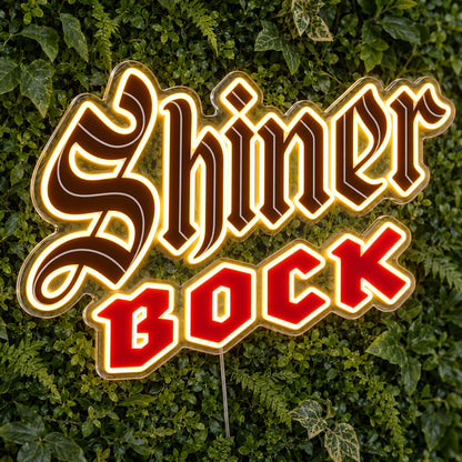 Shiner Bock LED Neon Sign product photo 1
