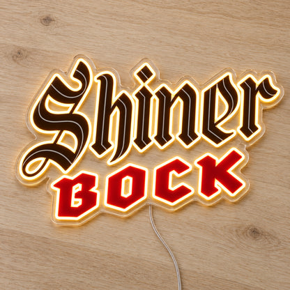 Shiner Bock LED Neon Sign product photo 2