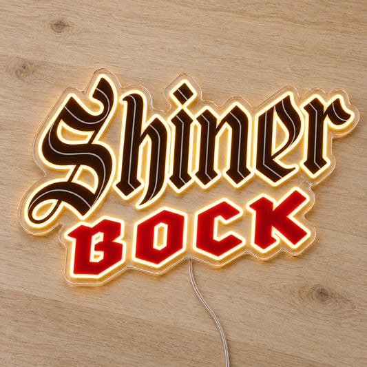 Shiner Bock LED Neon Sign product photo 2
