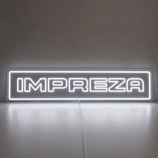Subaru Impreza WRX Neon Sign product photo 1