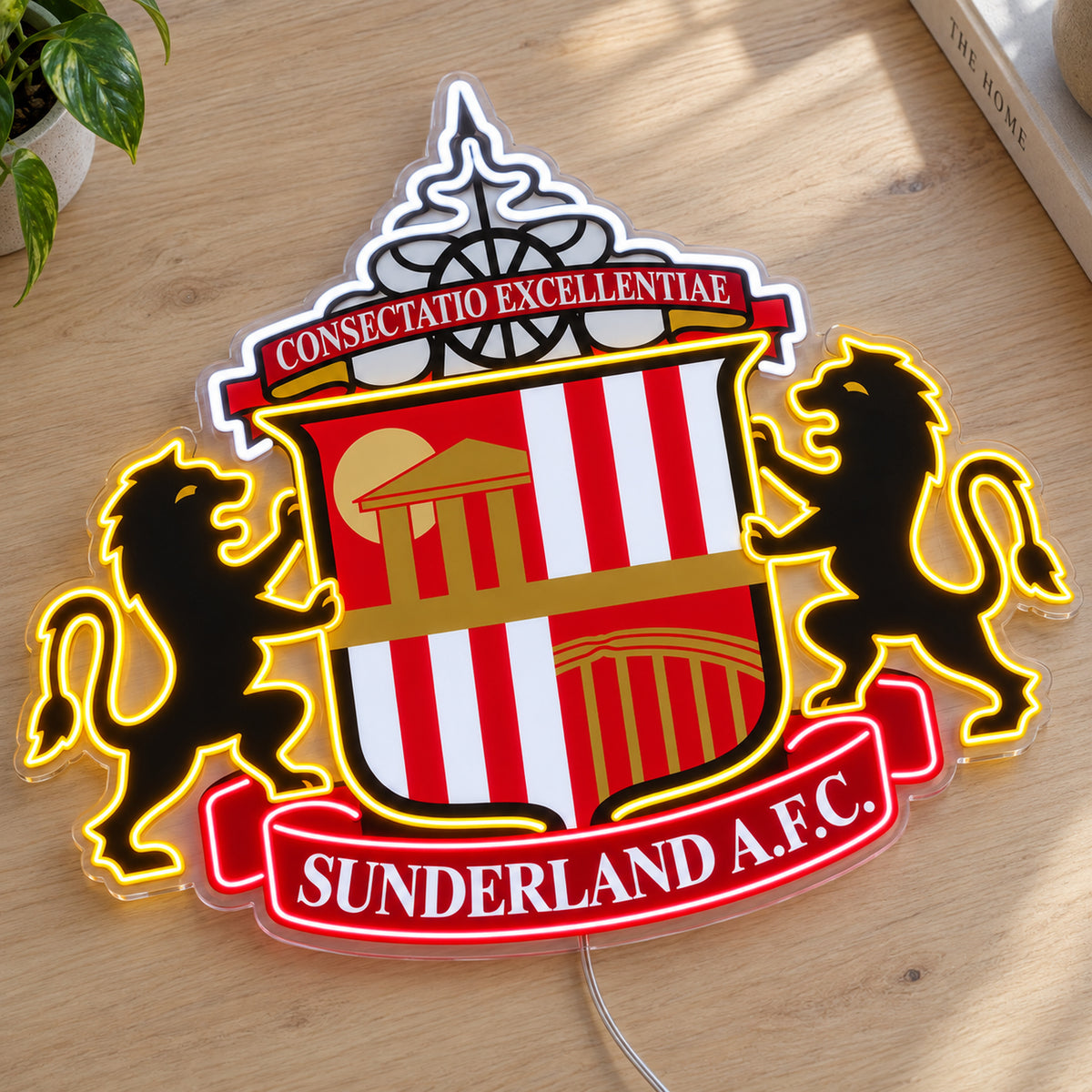Sunderland LED Neon Sign product photo 2