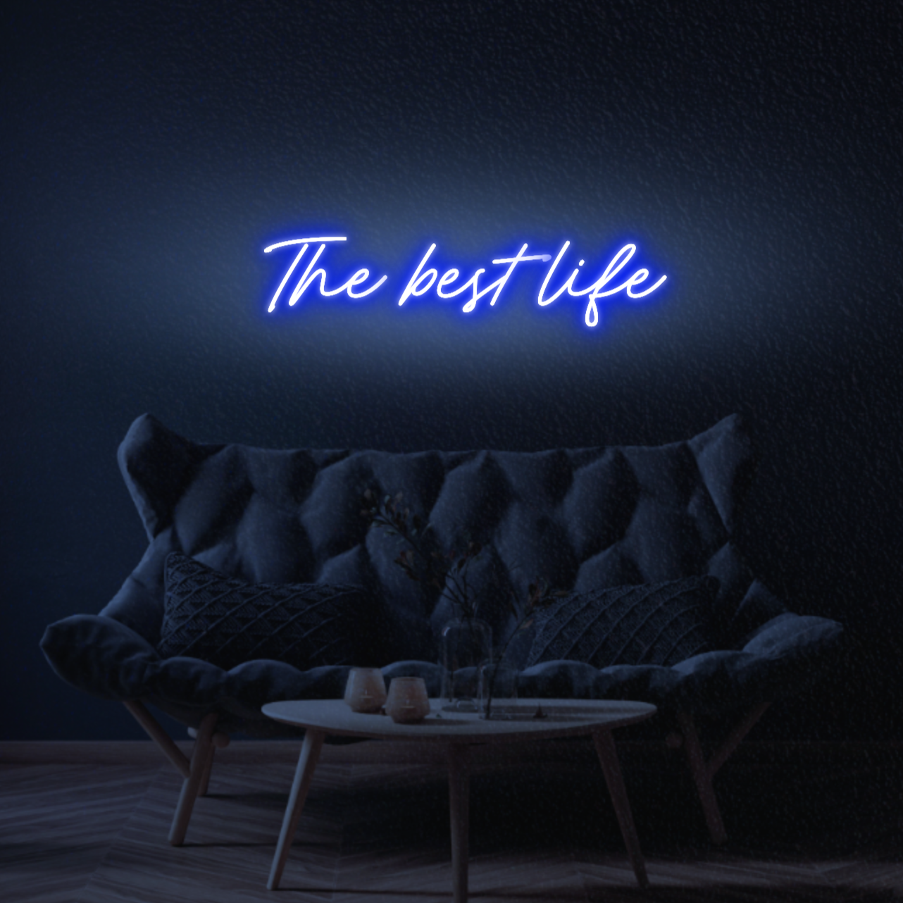 The Best Life LED Neon Light Sign