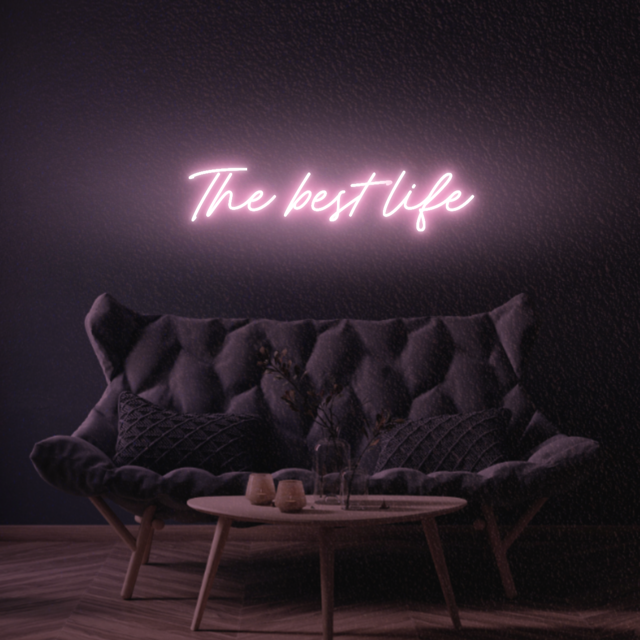 The Best Life LED Neon Light Sign