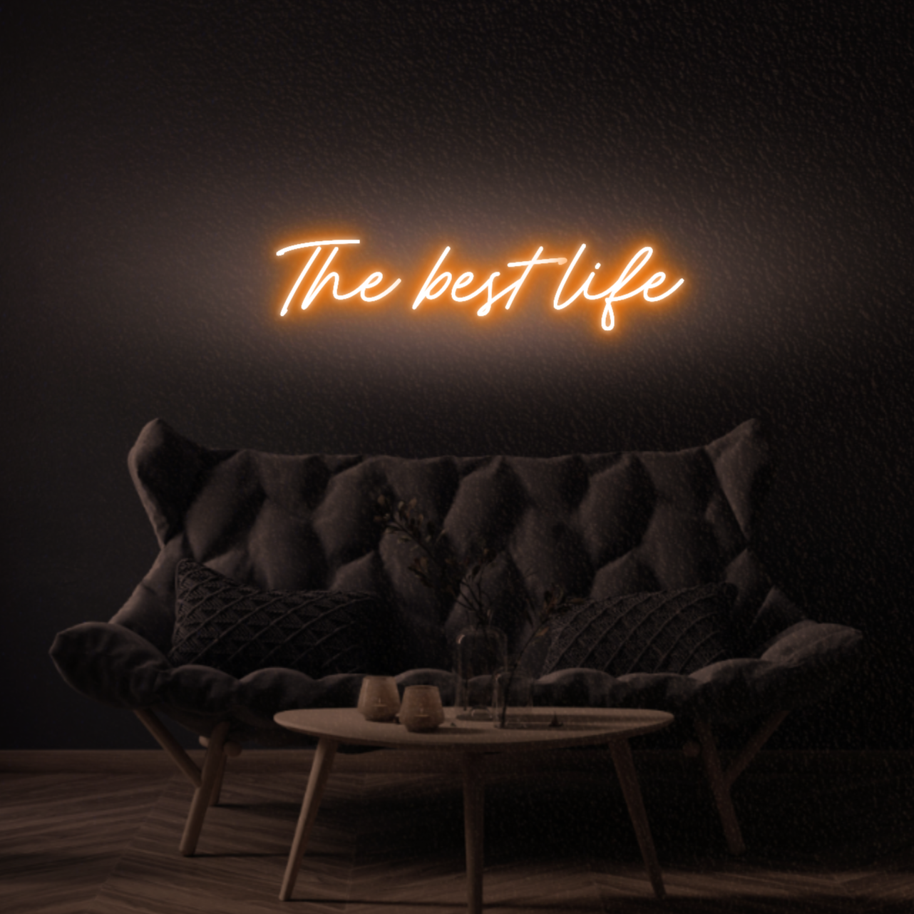 The Best Life LED Neon Light Sign