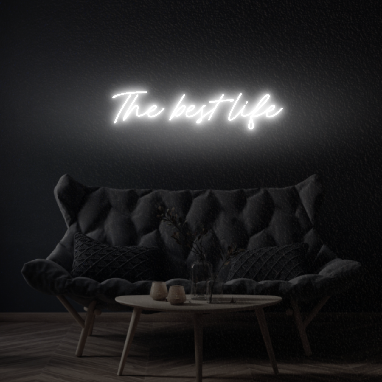 The Best Life LED Neon Light Sign