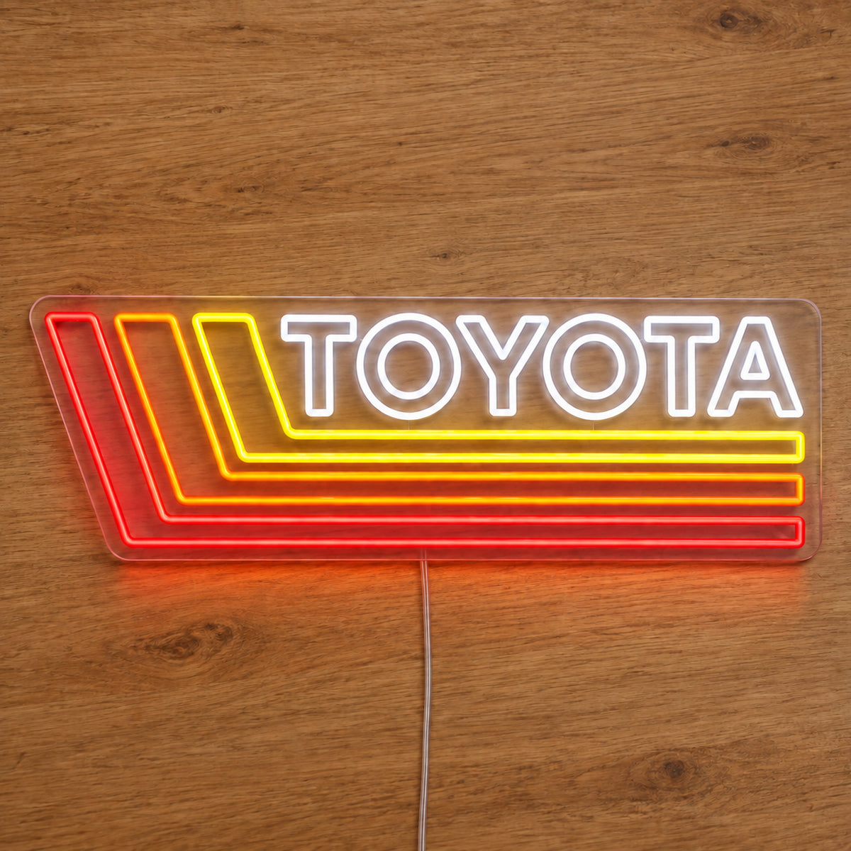 Toyota Retro Land Cruiser LED Neon Sign product photo 2
