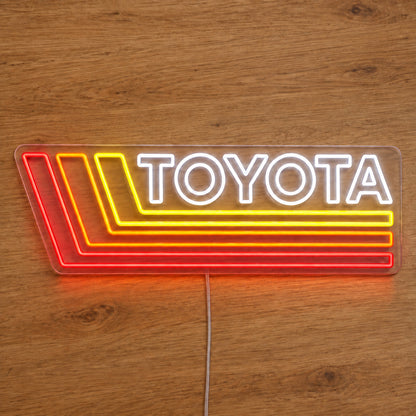 Toyota Retro Land Cruiser LED Neon Sign product photo 2