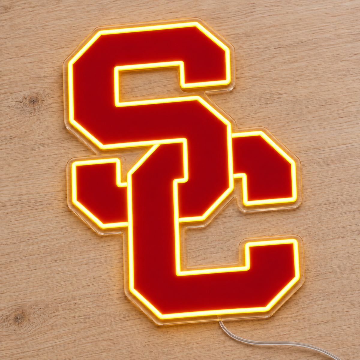 USC Trojans LED Neon Sign product photo 2
