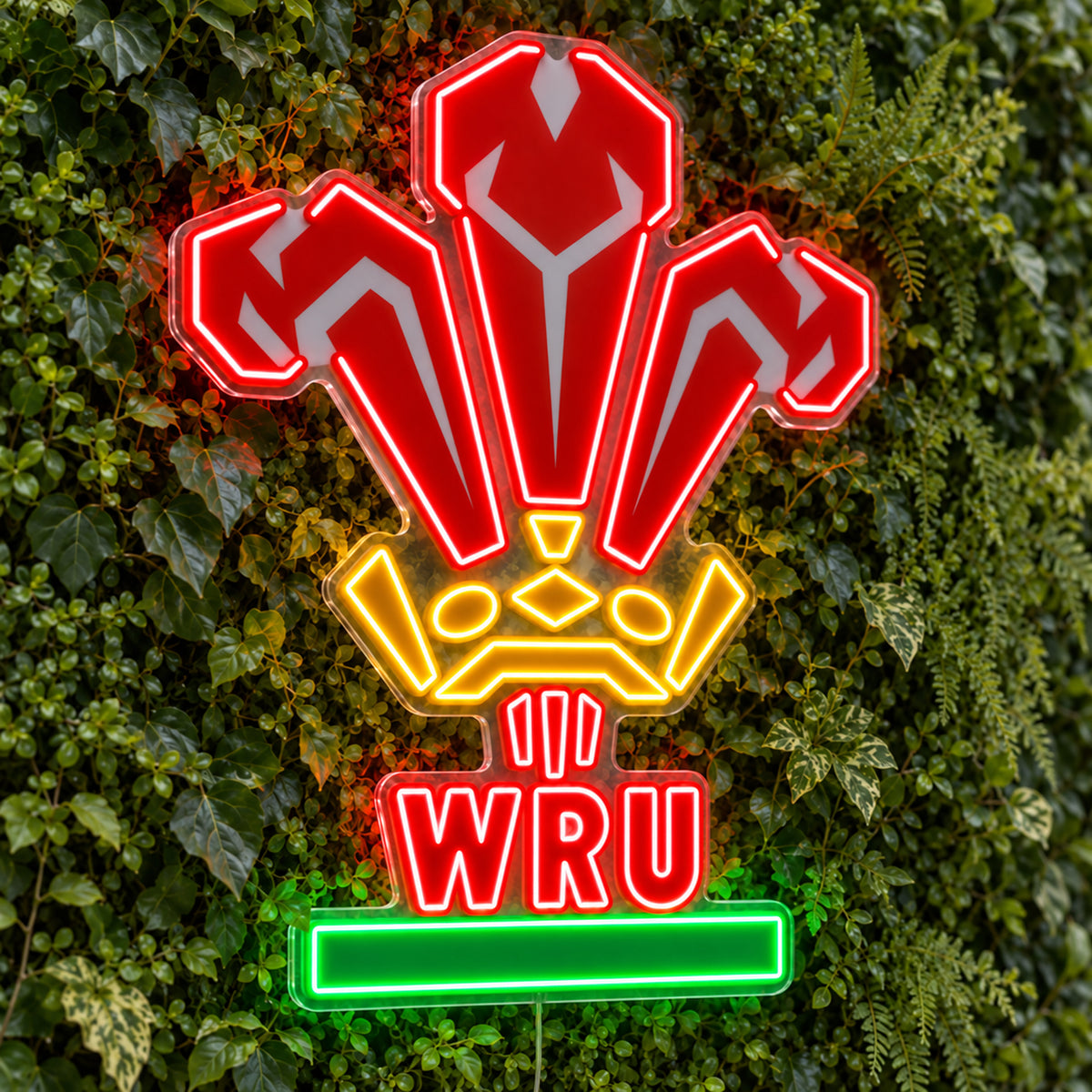 Wales Rugby LED Neon Sign product photo 1