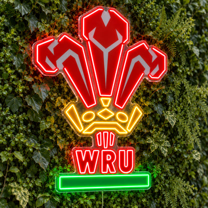 Wales Rugby LED Neon Sign product photo 1