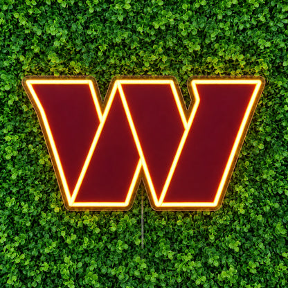 Washington Commanders LED Neon Sign product photo 4