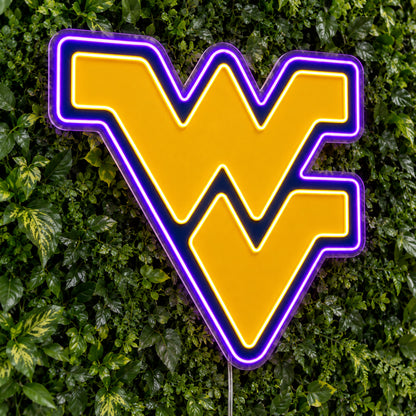 West Virginia Mountaineers LED Neon Sign product photo 1