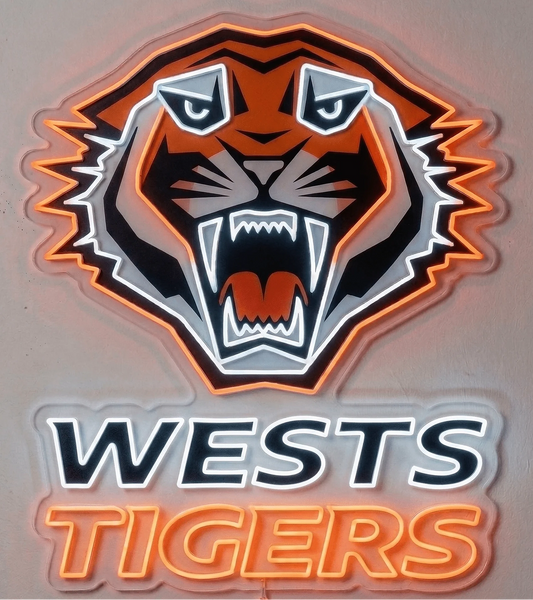 Wests Tigers Neon Sign