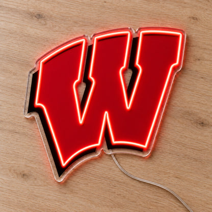 Wisconsin Badgers LED Neon Sign product photo 2