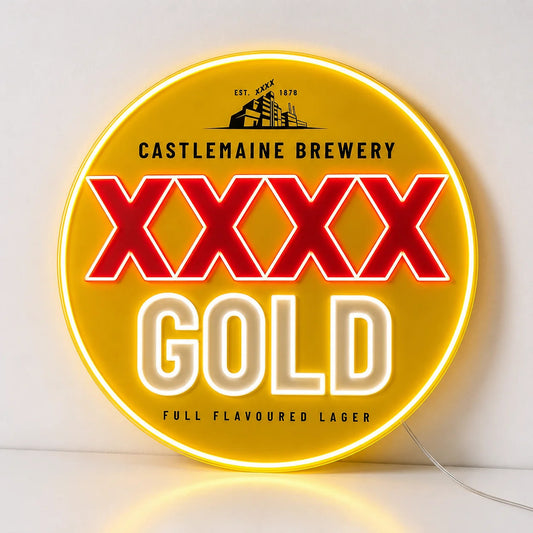 XXXX Gold Inspired LED Neon Sign product photo 1
