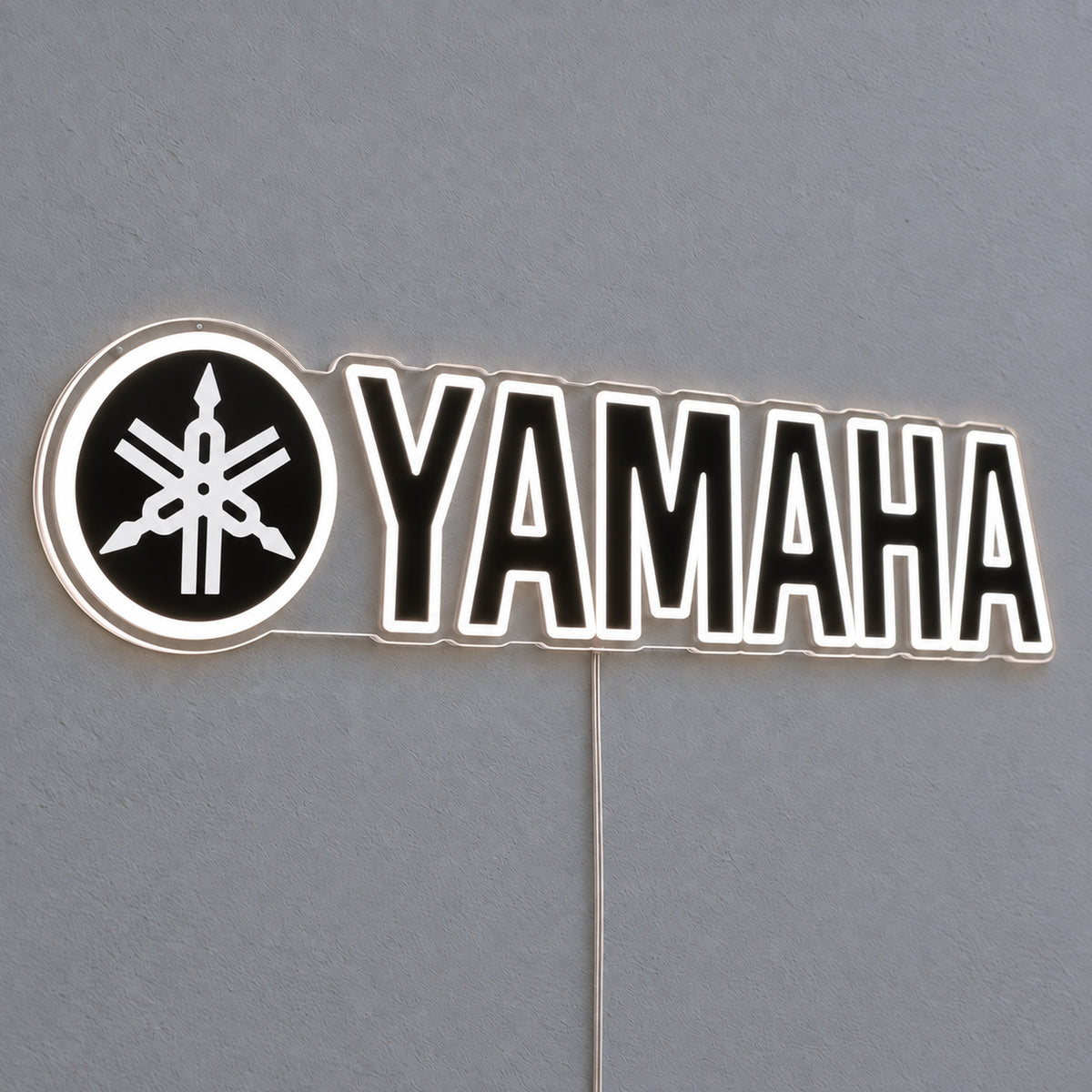 Yamaha (Black) LED Neon Sign product photo 1