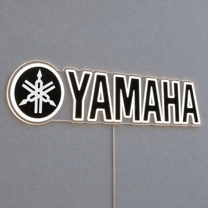 Yamaha (Black) LED Neon Sign product photo 1