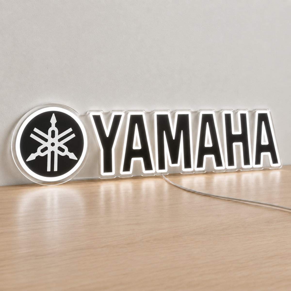 Yamaha (Black) LED Neon Sign product photo 2
