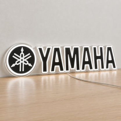 Yamaha (Black) LED Neon Sign product photo 2