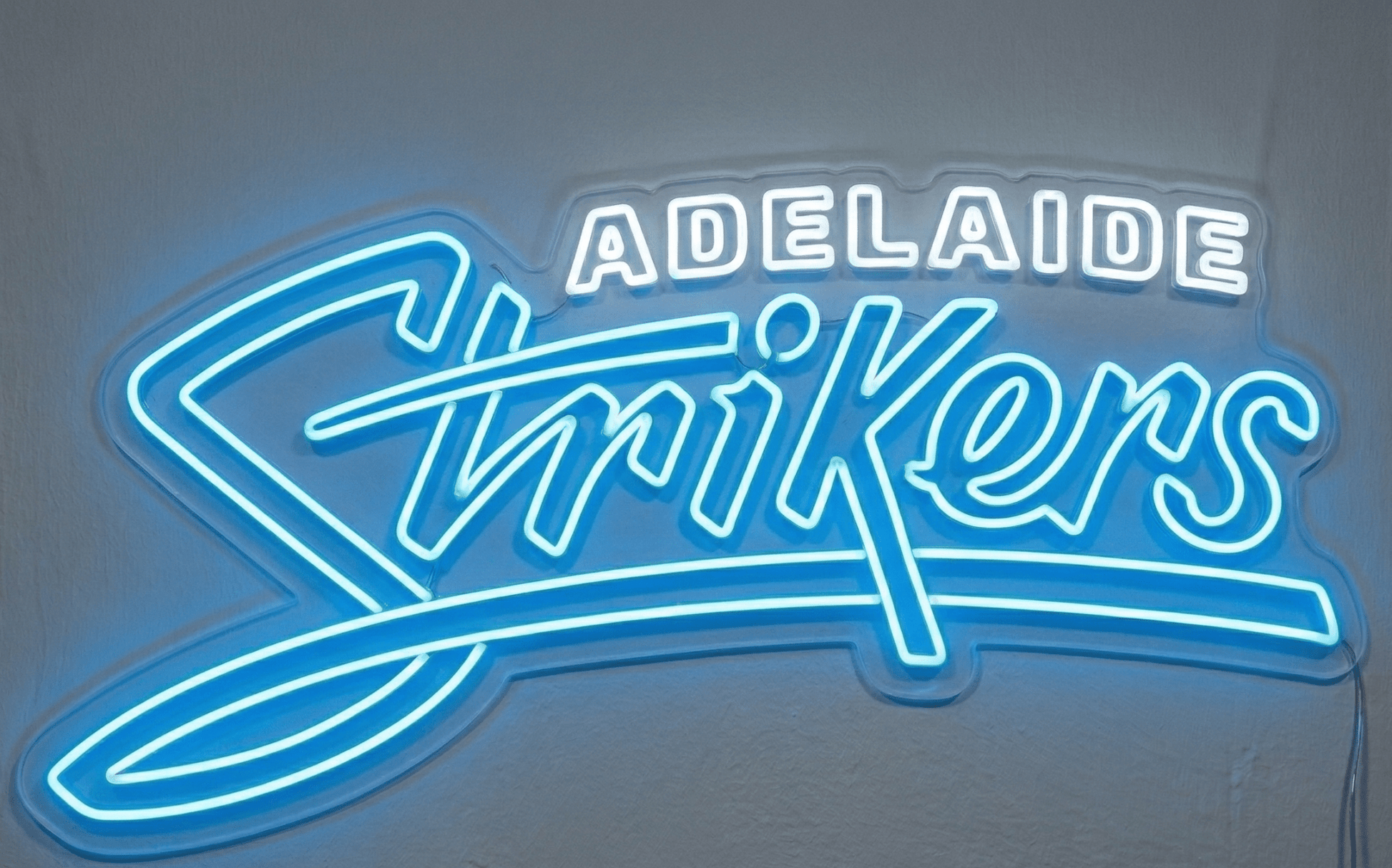 Adelaide Strikers Inspired LED Neon Sign - Neon Lanes