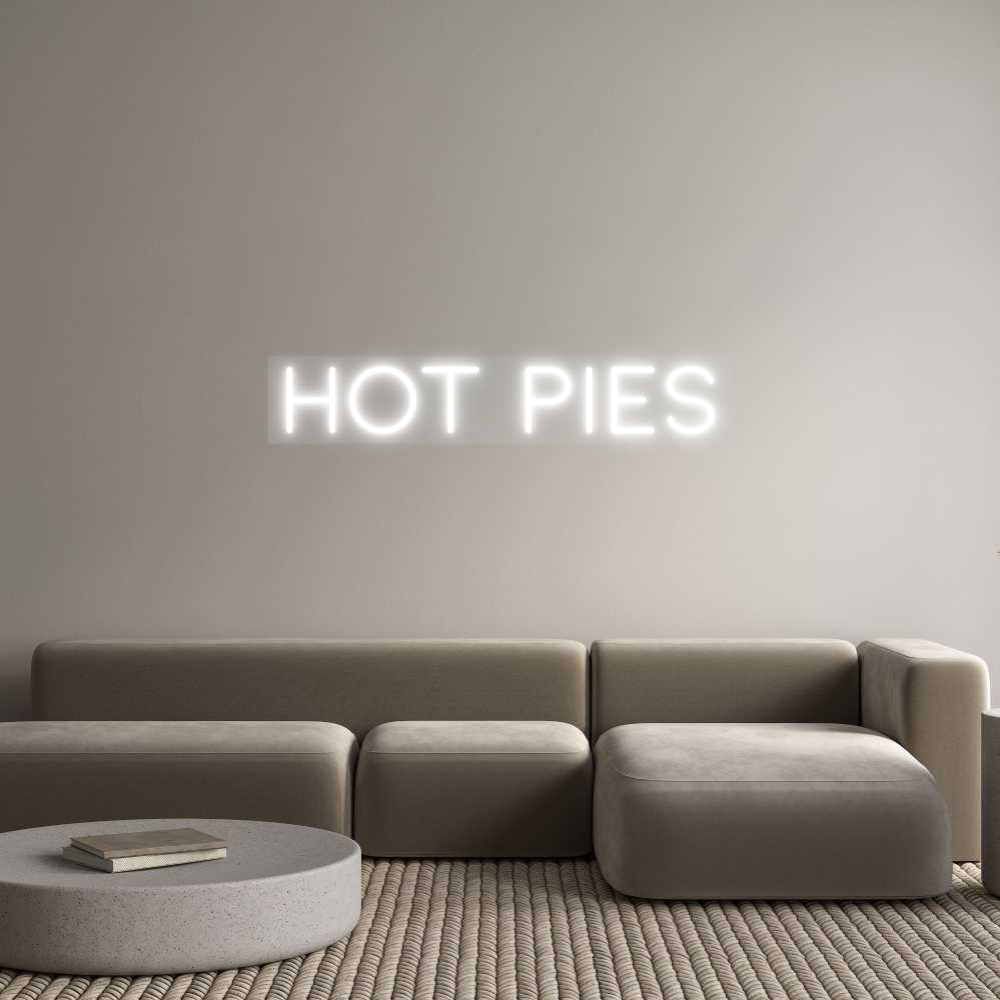 Custom Design: HOT PIES