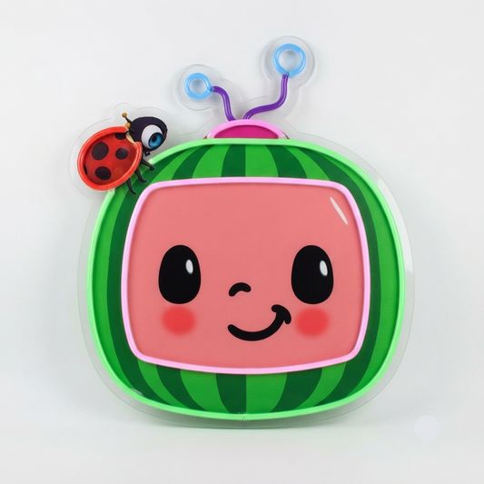 cocomelon kids led neon sign