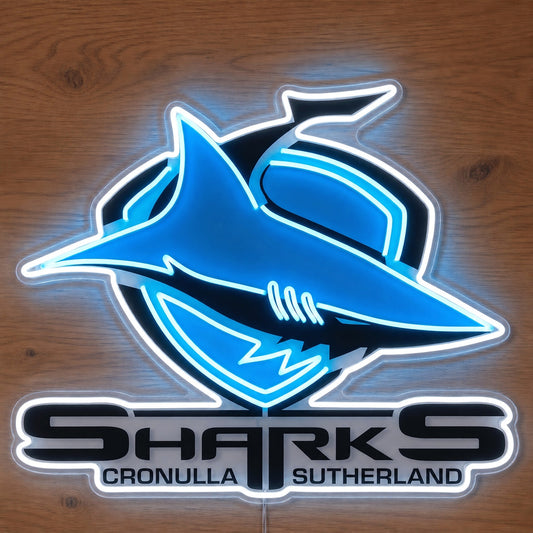 Cronulla Sharks Neon Sign