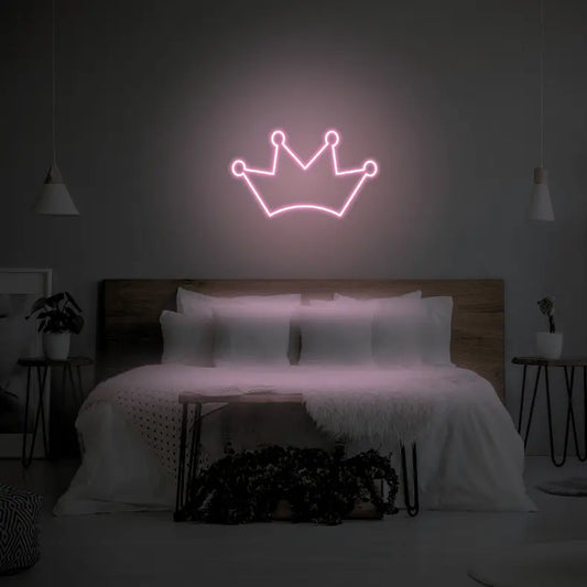 Crown LED Neon Light Sign - Neon Lanes