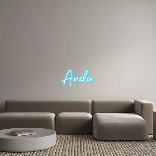 Custom Design: Avalon + battery - Neon Lanes