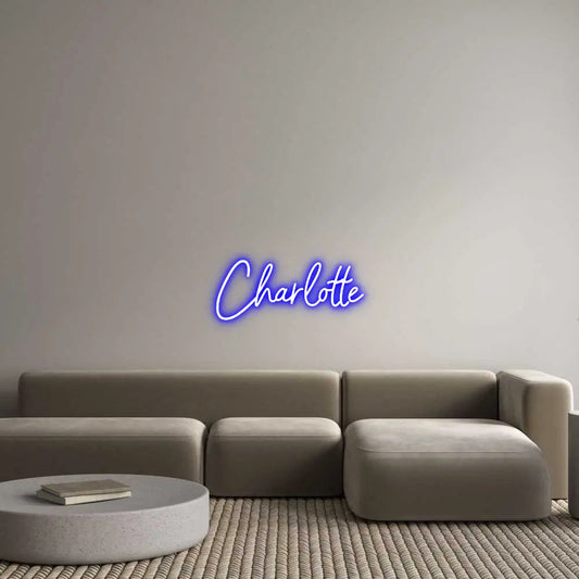 Custom Design: Charlotte - Neon Lanes