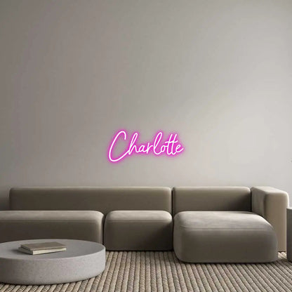 Custom Design: Charlotte - Neon Lanes