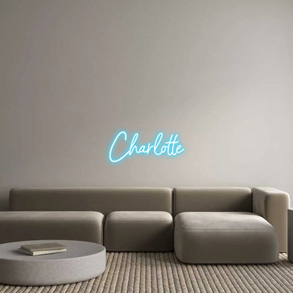 Custom Design: Charlotte - Neon Lanes