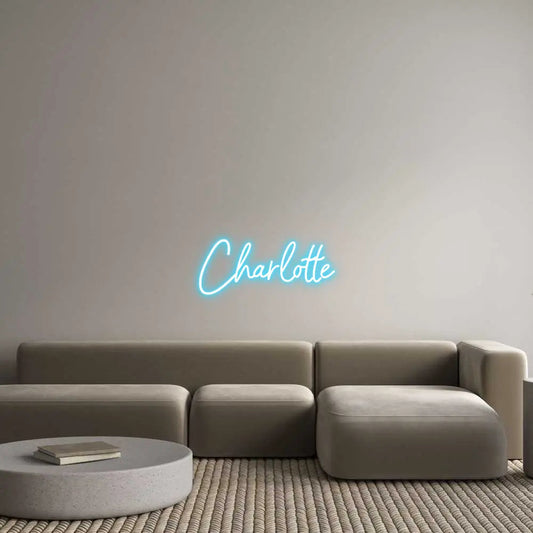Custom Design: Charlotte - Neon Lanes