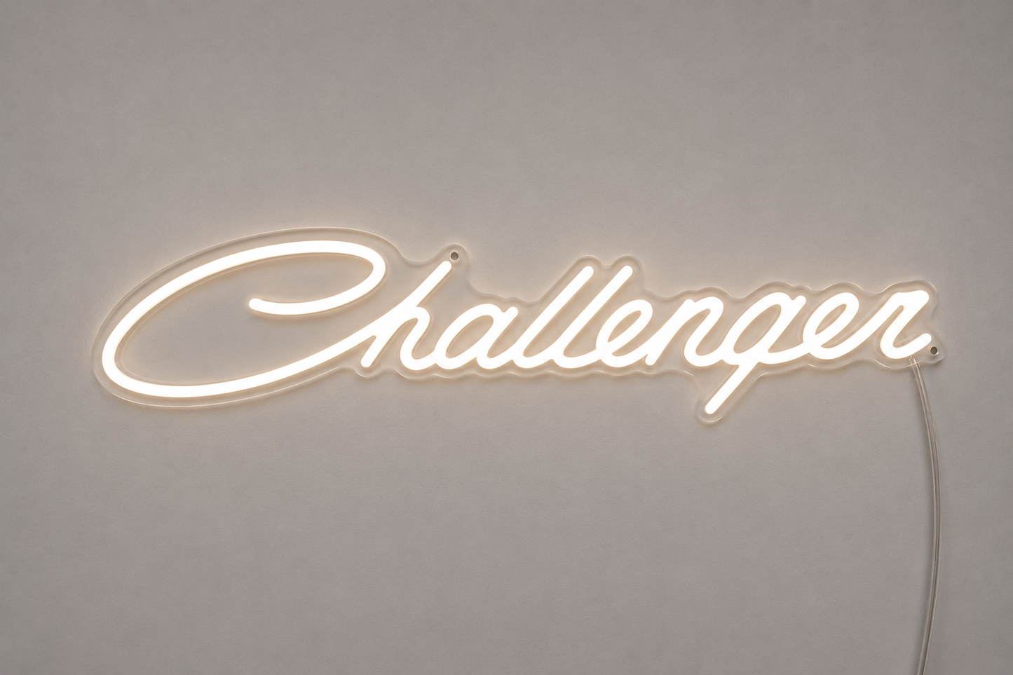Dodge Challenger LED Neon Sign Garage Man Cave Muscle Car Wall Decor Gift