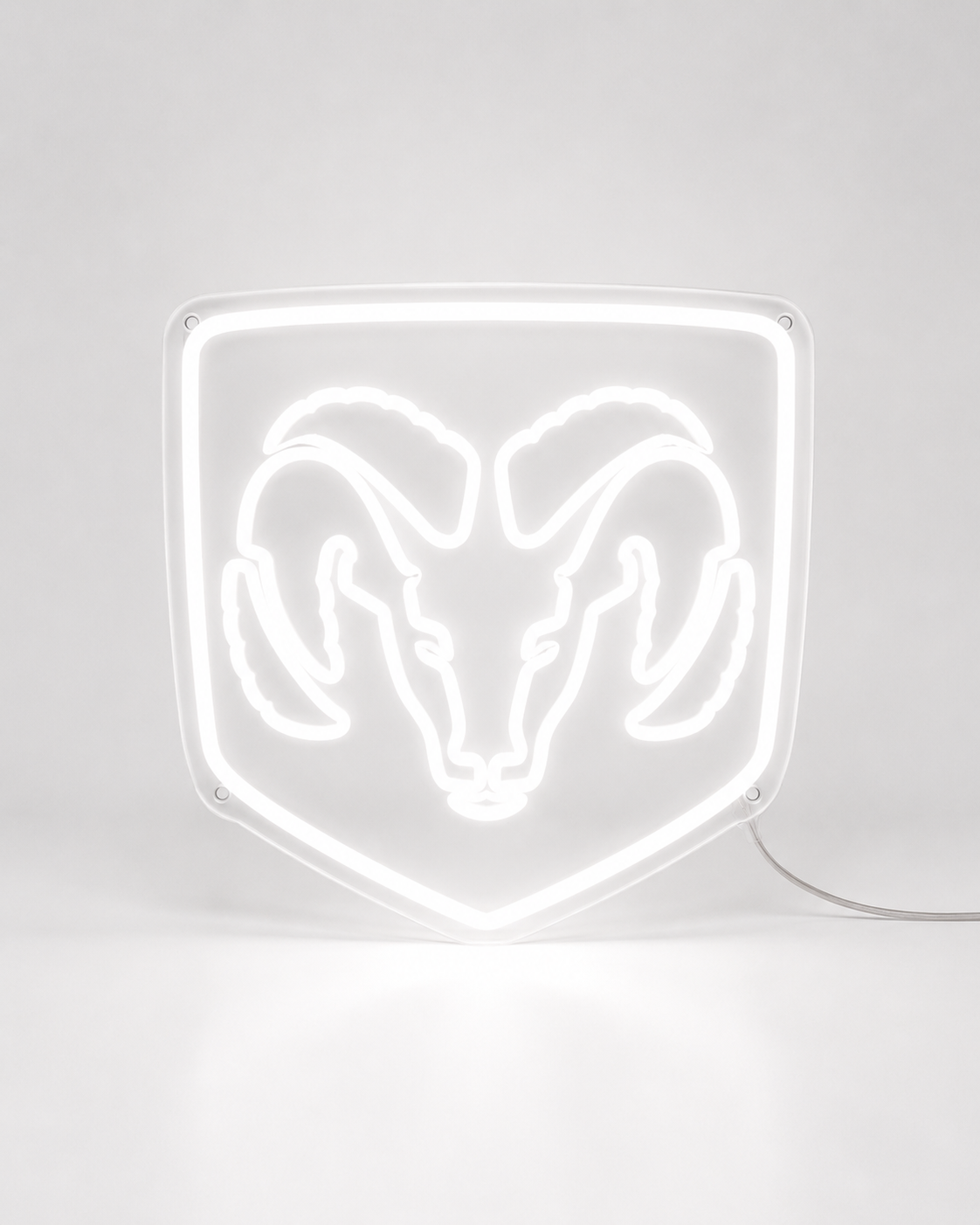 Dodge Ram LED Neon Sign Garage Man Cave Muscle Car Wall Decor Gift
