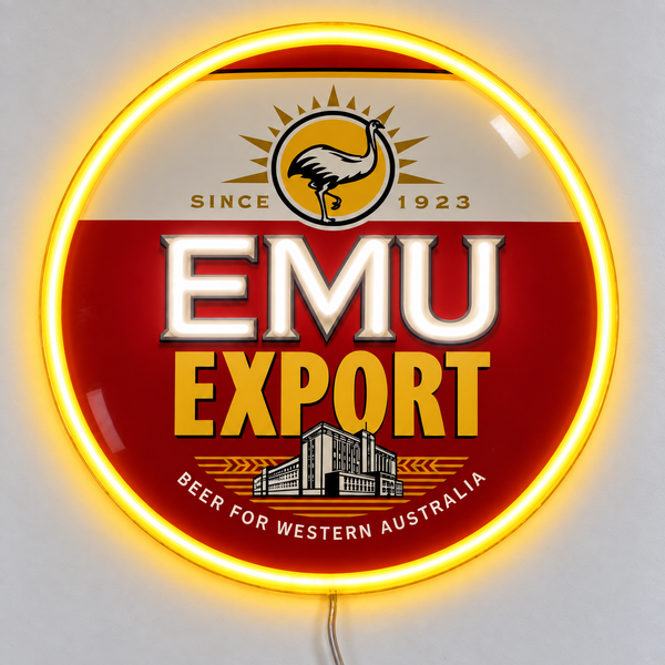 Emu Export Neon Sign