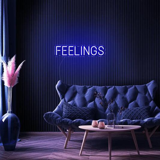 Feelings Neon Sign - Neon Lanes