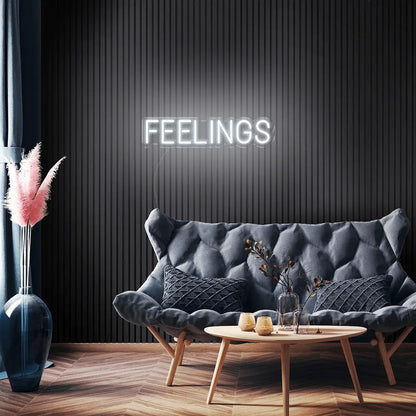 Feelings Neon Sign - Neon Lanes