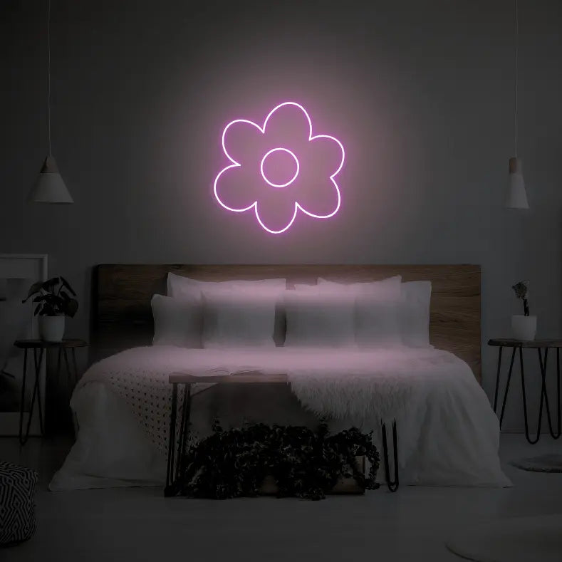 Flower LED Neon Light Sign - Neon Lanes