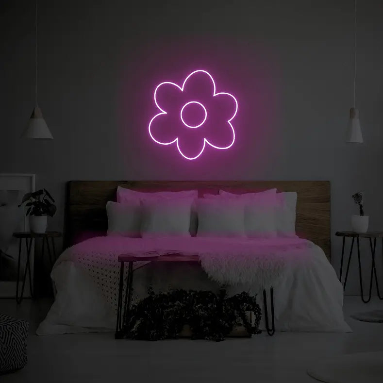 Flower LED Neon Light Sign - Neon Lanes