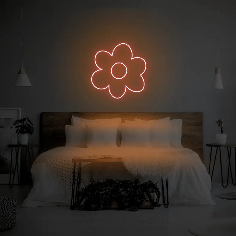 Flower LED Neon Light Sign - Neon Lanes