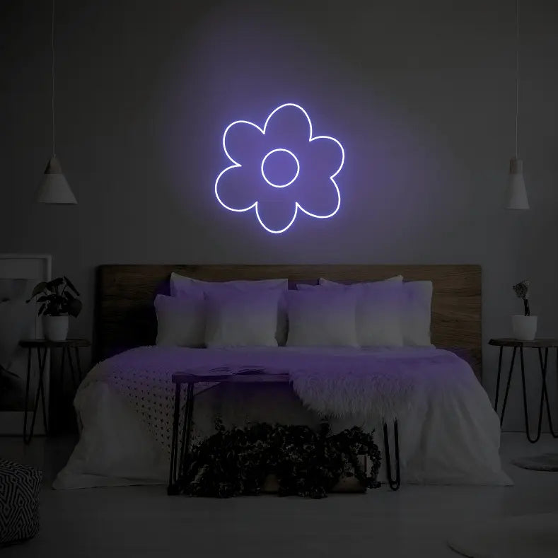 Flower LED Neon Light Sign - Neon Lanes