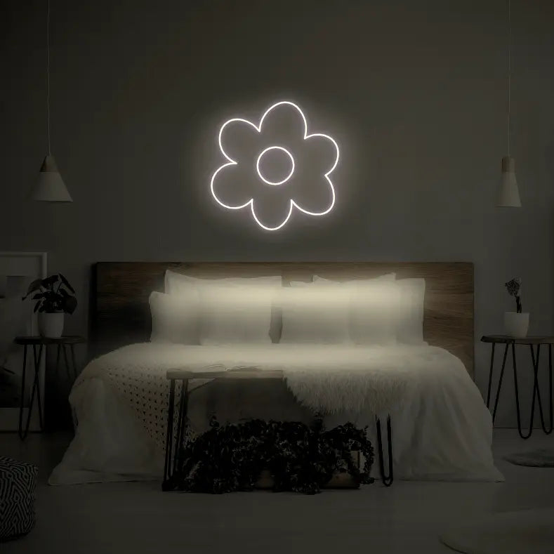 Flower LED Neon Light Sign - Neon Lanes