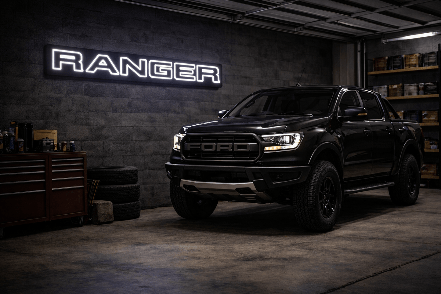Ford Ranger Inspired LED Neon Sign - Neon Lanes