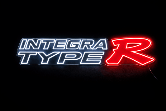 Honda Integra Type R inspired LED neon sign - Neon Lanes