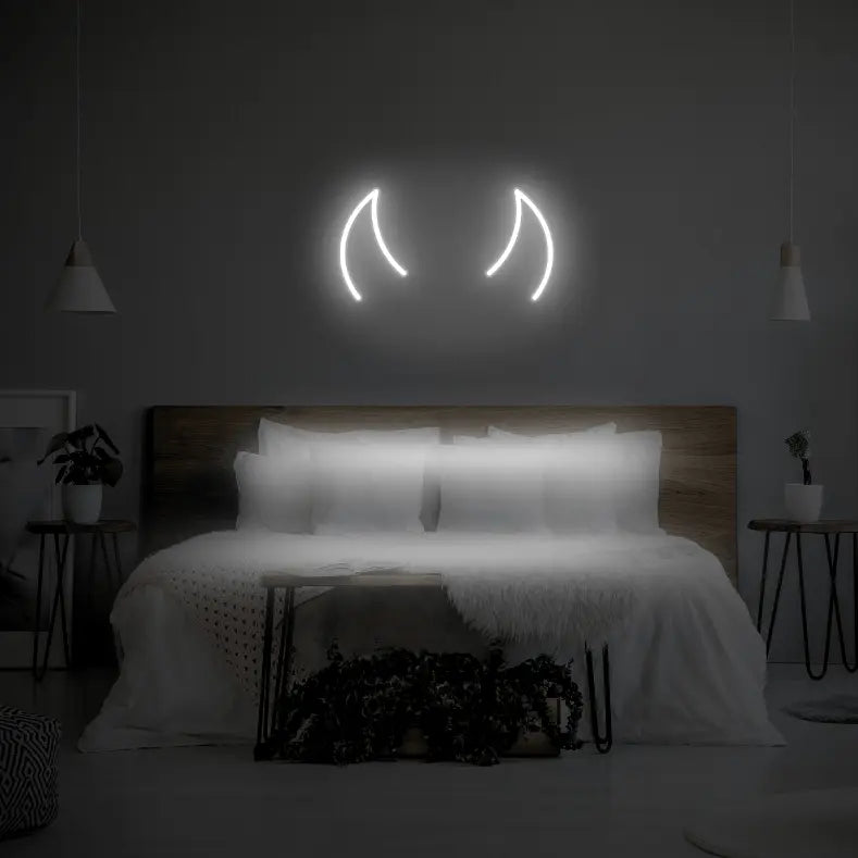 Horns LED Neon Light Sign - Neon Lanes